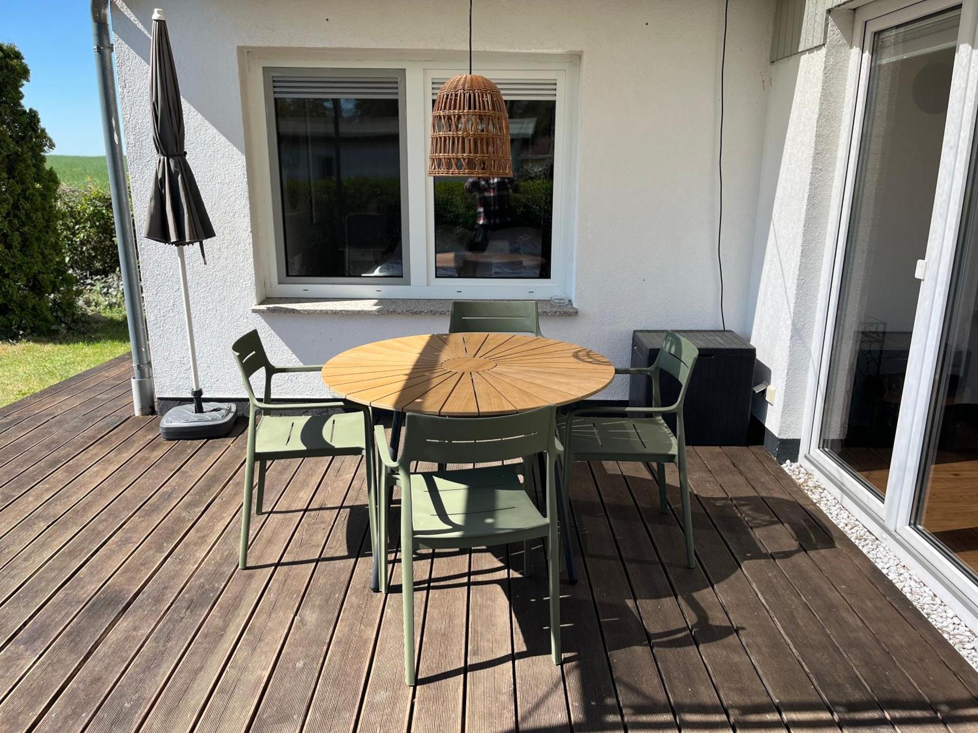 Ferienhaus Solken Mit Grosser Terrasse Und Kaminofen Plau am See Exterior foto