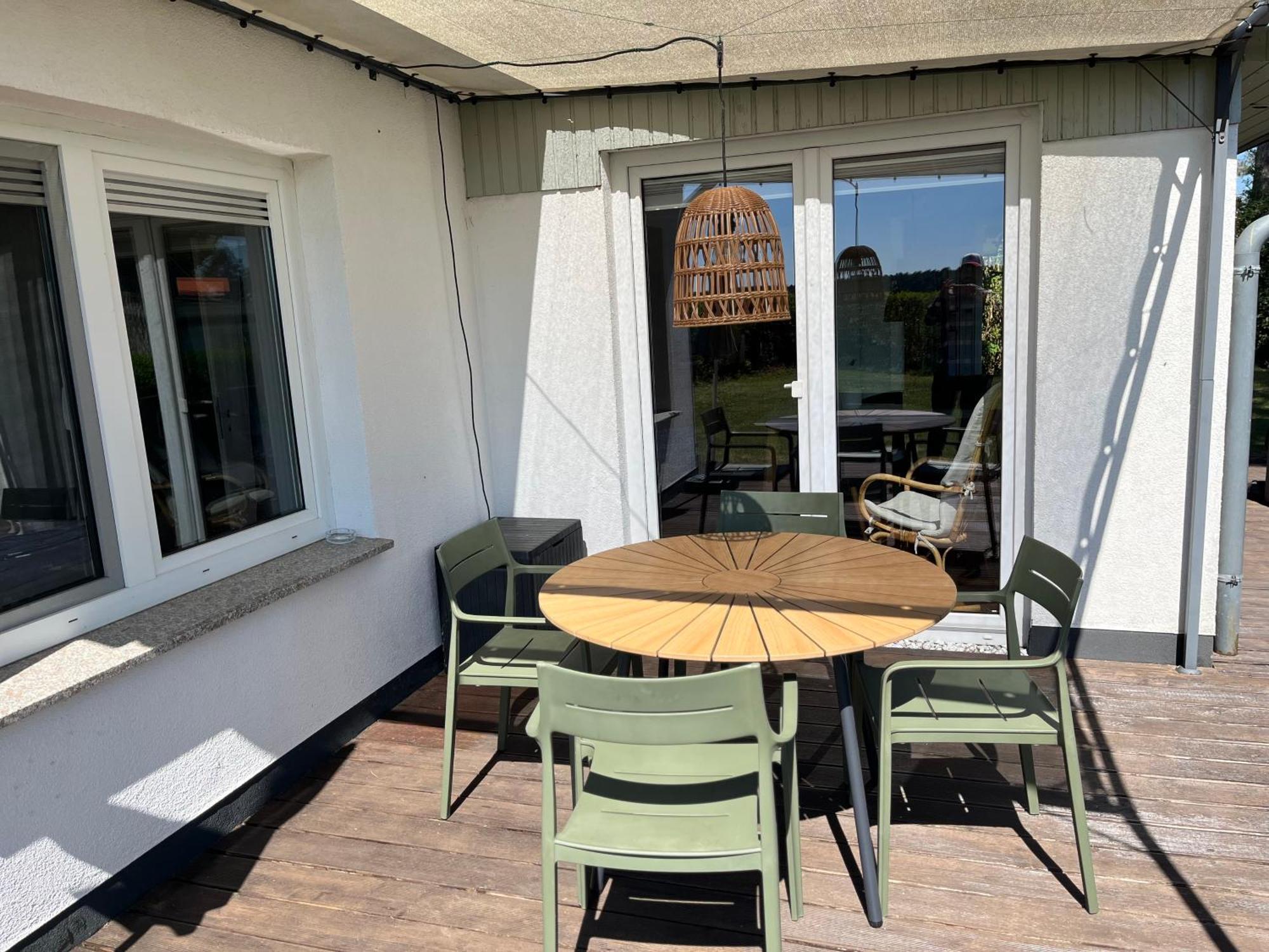 Ferienhaus Solken Mit Grosser Terrasse Und Kaminofen Plau am See Exterior foto